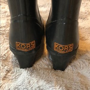 Michael Kors rubber rain boots